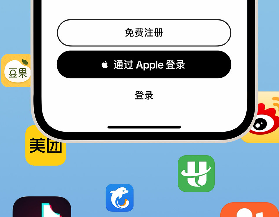 洋浦经济开发区苹果手机维修分享通过 Apple ID 登录第三方应用和网站有哪些优点 